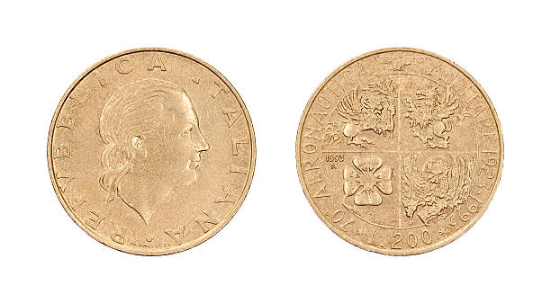 istock 200-Lire-Coin, Italy, 1993 471469323