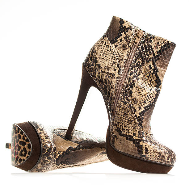 istock Fashionable high heels ankle boot 471469583
