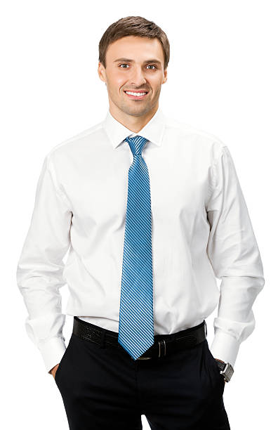 istock Businessman, isolated on white 471471365