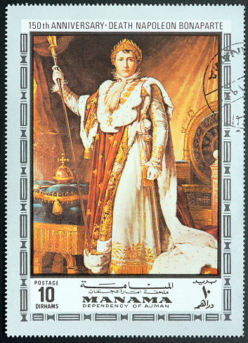 Napoleon Bonaparte in Emperor Robes