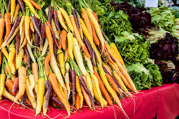 istock Varieties of carrots 471471597