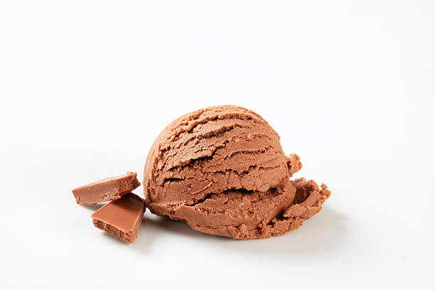 istock Scoop of chocolate icecream 471471599