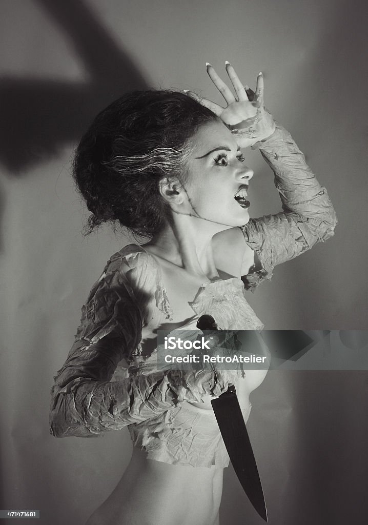 Out Of Timefrankensteins Bride Stock Photo - Download Image Now -  Frankenstein, Bride, Horror - iStock