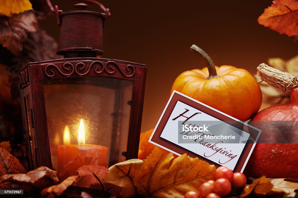 Осенний украшения с Поздравительная открытка - Стоковые фото Без людей роялти-фри