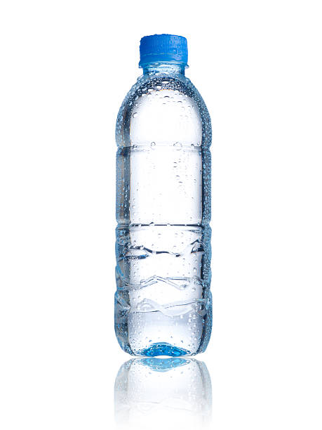 water bottle stock photo