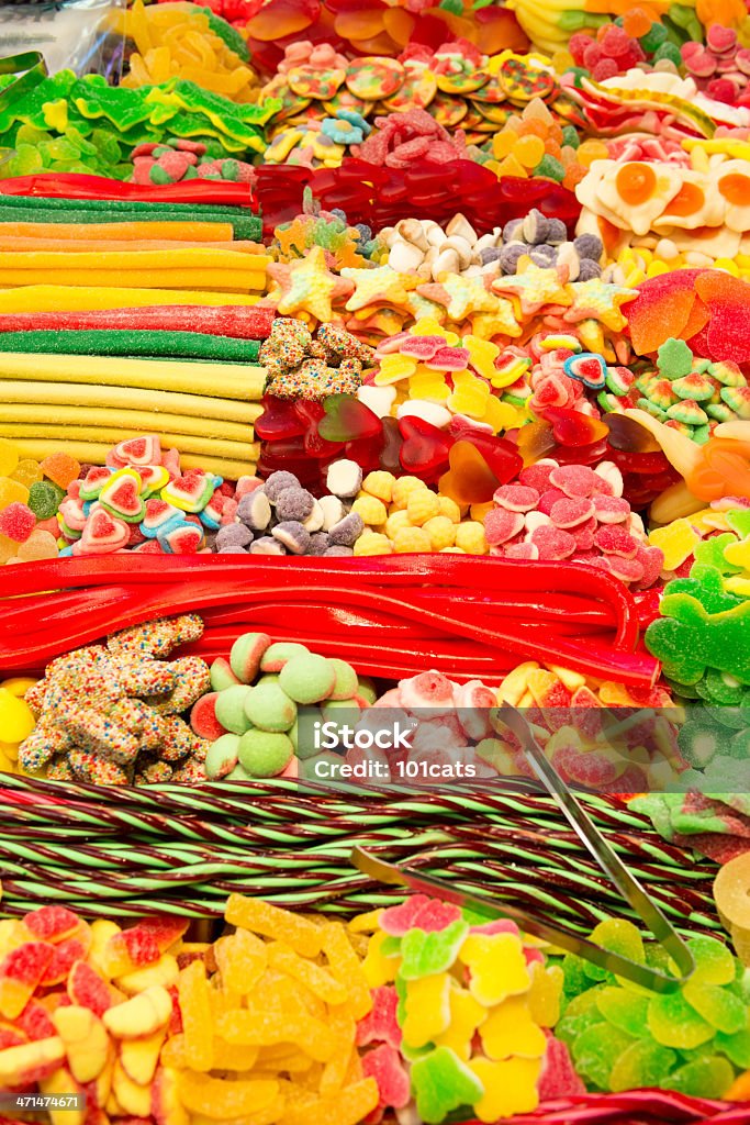 Confeitaria - Royalty-free Algodão-Doce Foto de stock