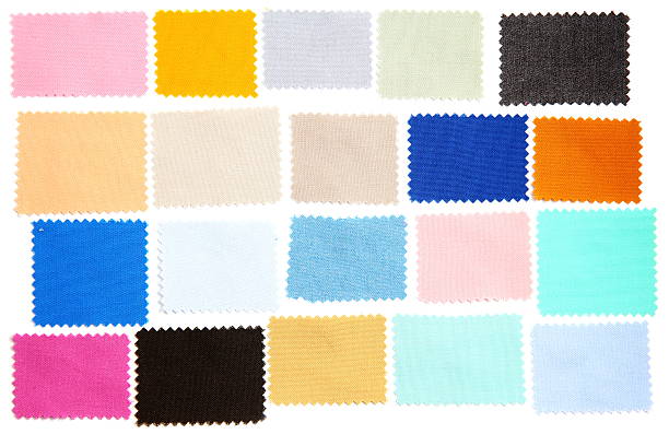 生地サンプル - color swatch colors color image fabric swatch ストックフォトと画像