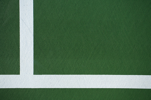 Tennis Court Background with room for Copy Space