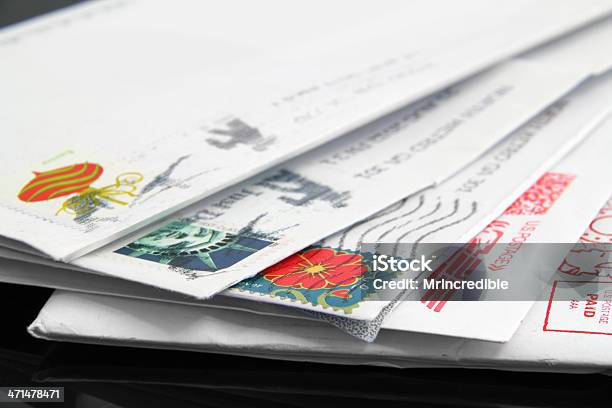 Us Postage Stock Photo - Download Image Now - Mail, Stack, United States Postal Service