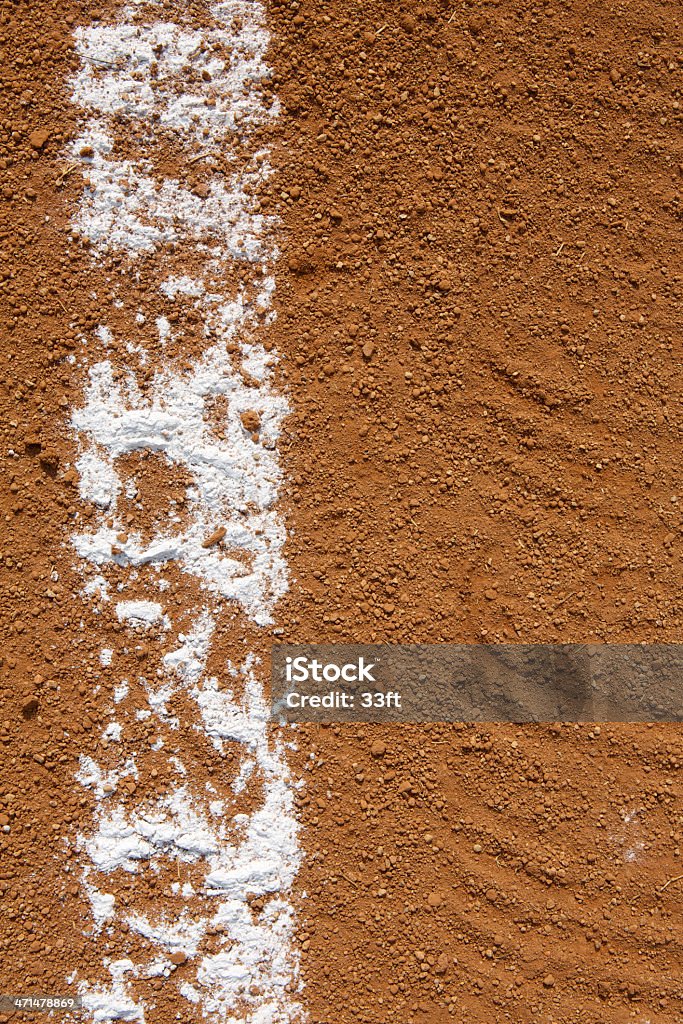 Campo de beisebol Linha de Traçar - Royalty-free Basebol Foto de stock