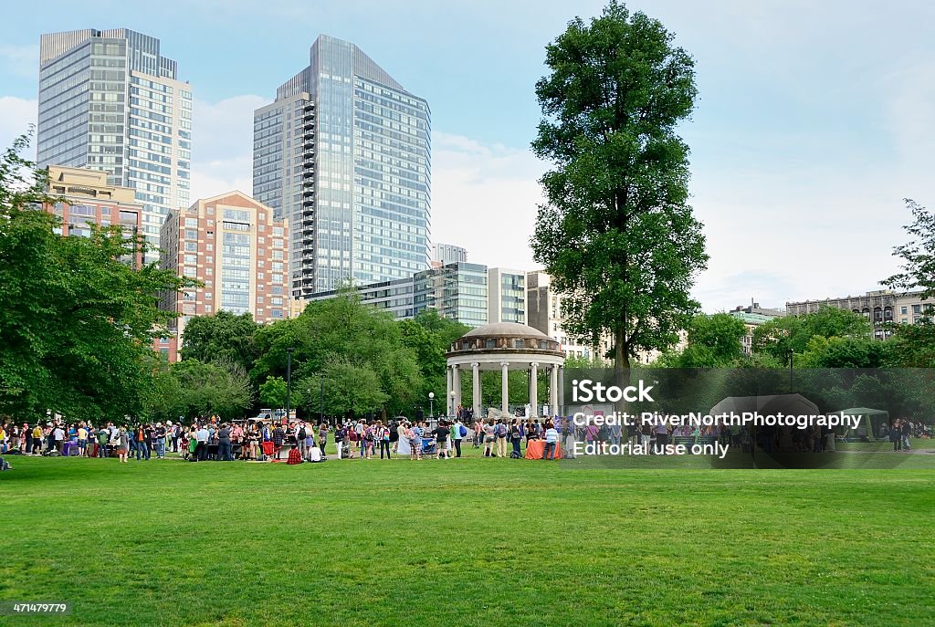 Boston Common - Foto de stock de Boston - Massachusetts royalty-free