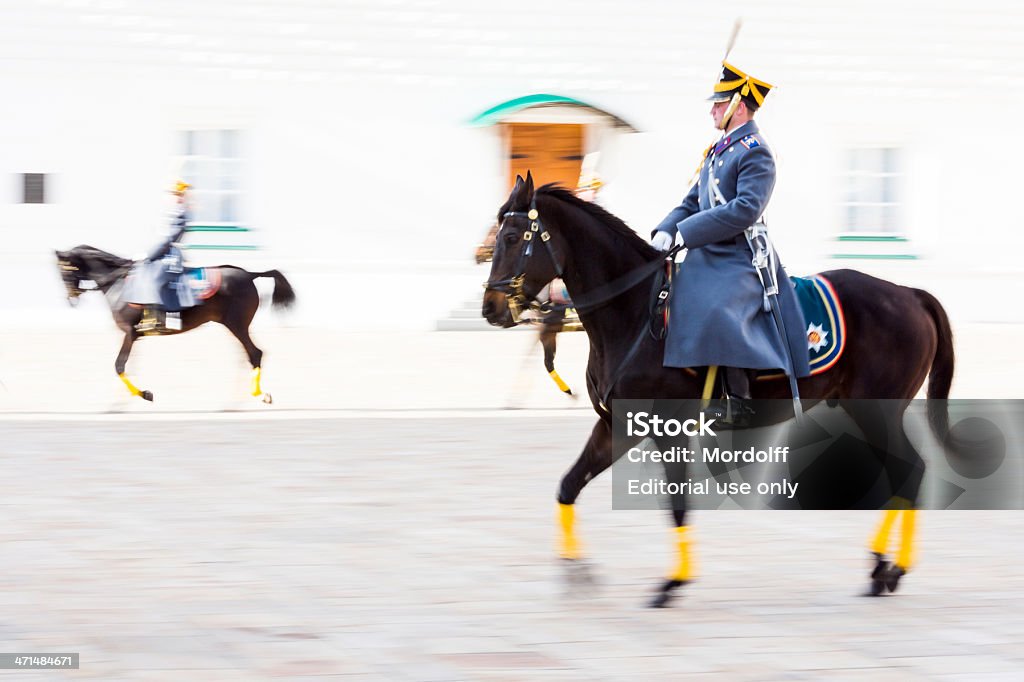 Soldaten auf Reiten im Kreml-Optik - Lizenzfrei Arrangieren Stock-Foto