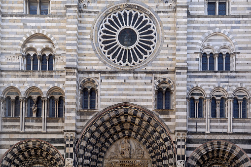 St. Lawrence cathedral in Genoa, Italy