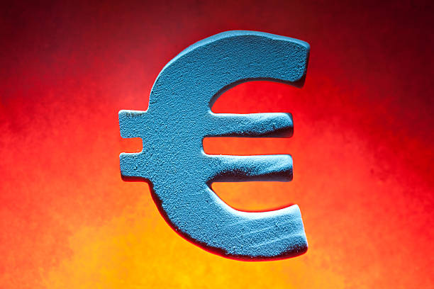 istock Euro symbol, wood letter 471485149