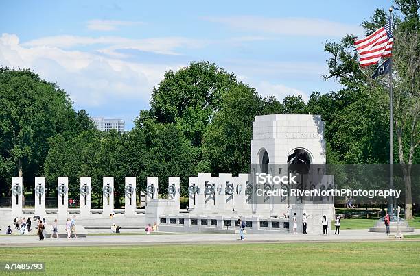 Eua Washington Dc Memorial De Guerra - Fotografias de stock e mais imagens de Bandeira - Bandeira, Bandeira dos Estados Unidos da América, Branco