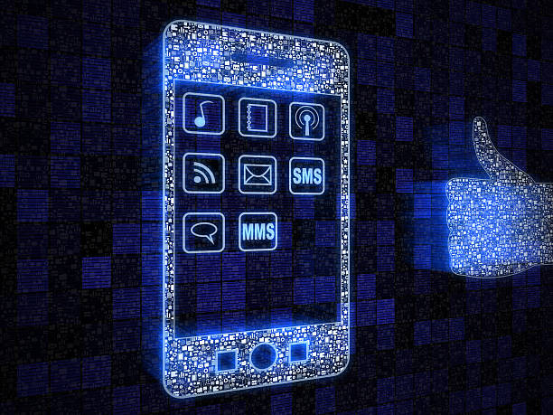 istock "Like" Smart phone 471486147
