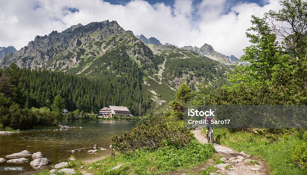 Malownicze Jezioro, Góry Tatry - Zbiór zdjęć royalty-free (Góry Tatry)