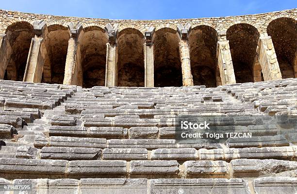 Aspendos - Fotografias de stock e mais imagens de Anatólia - Anatólia, Anfiteatro, Antiguidade