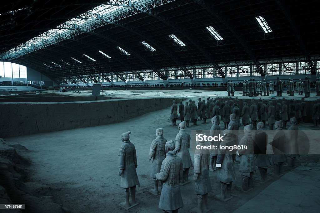 Terracota Warriors - Foto de stock de Alfarería libre de derechos