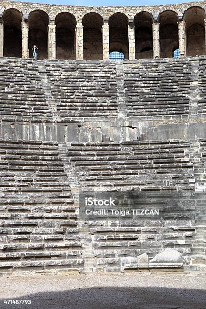 Aspendos - Fotografie stock e altre immagini di Anatolia - Anatolia, Anfiteatro, Antica civiltà