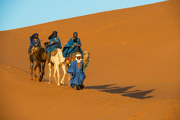 istock Camel Caravan in the Sahara Desert 471487853