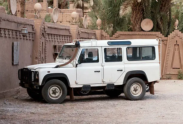 Photo of Old jeep in the Ouarzazate Morocco