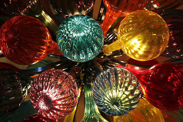 Glass Chandelier Glass Chandelier Murano murano stock pictures, royalty-free photos & images