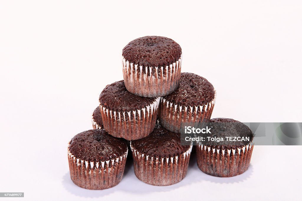 muffin al cioccolato - Foto stock royalty-free di Alimentazione non salutare