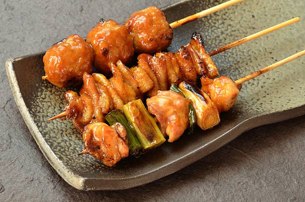 istock Char-broiled chicken "Yakitori" 471490105