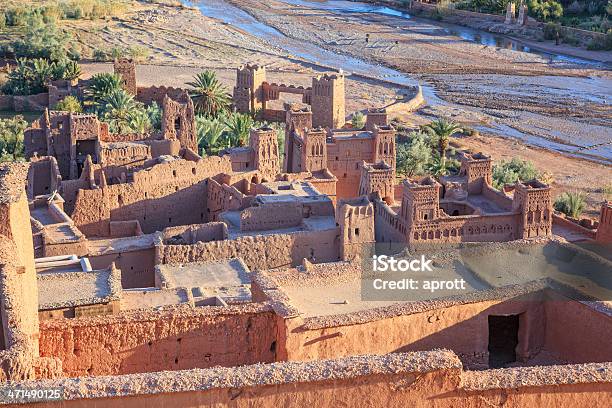 Photo libre de droit de Aït Ben Haddou Maroc banque d'images et plus d'images libres de droit de Adobe - Adobe, Aube, Aït Ben Haddou