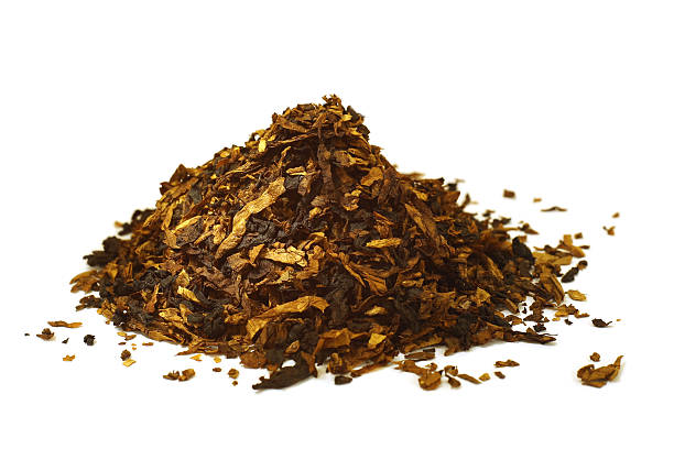 Pipe tobacco stock photo