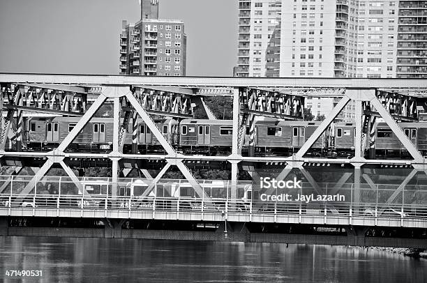 지하철 Broadway 구름다리 Over 할렘 강 브롱크스 뉴욕 교량에 대한 스톡 사진 및 기타 이미지 - 교량, 기차, 아래