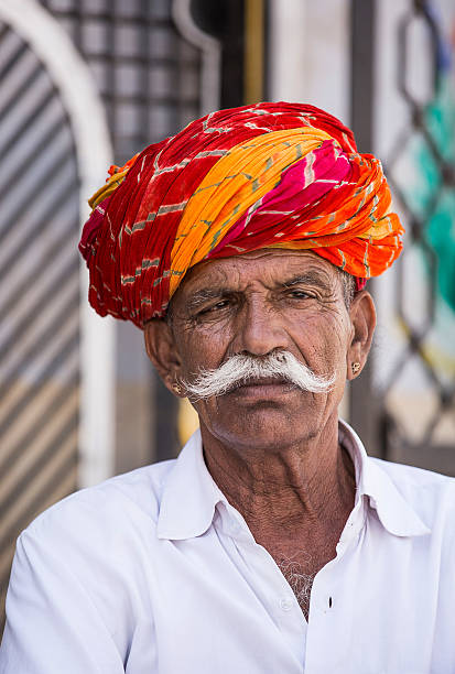 istock Portrait of Indian senior man 471490700