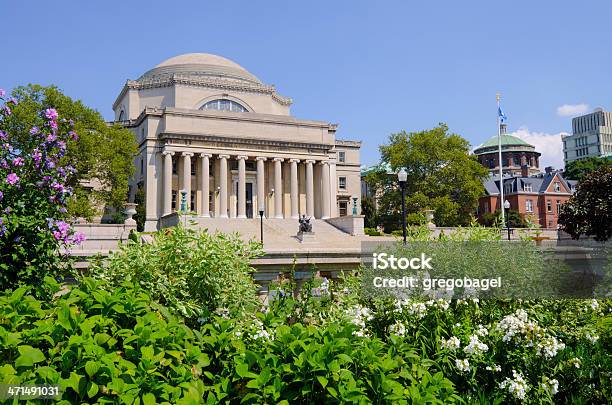 Photo libre de droit de Low Memorial Bibliothèque De Luniversité De Columbia À New York City banque d'images et plus d'images libres de droit de Université de Columbia