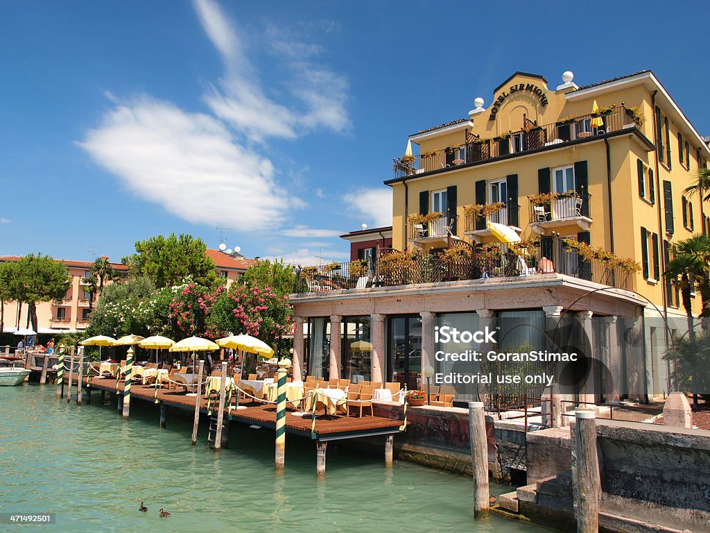 Sirmione - Foto de stock de Hotel royalty-free