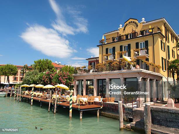 Foto de Sirmione e mais fotos de stock de Hotel - Hotel, Lago, Lago Garda