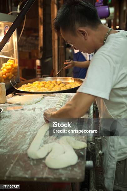 Chinese Doughnuts Street Vendor Stock Photo - Download Image Now - Asia, Asian and Indian Ethnicities, Bangkok