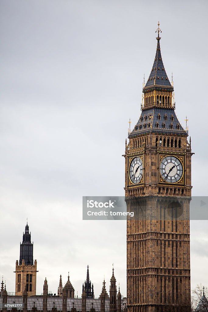 빅 벤 궁 런던 시계탑) - 로열티 프리 0명 스톡 사진