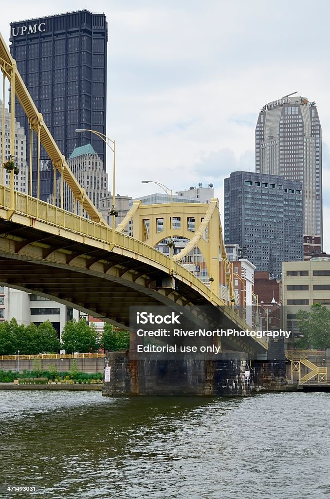 Skyline von Pittsburgh - Lizenzfrei Außenaufnahme von Gebäuden Stock-Foto