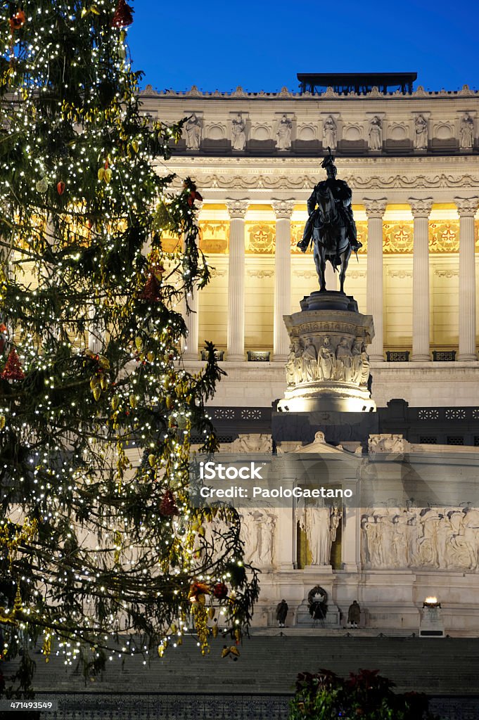 ローマのクリスマス時間 - イタリア ローマのロイヤリティフリーストックフォト