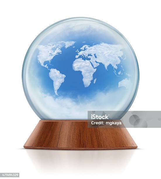 세계지도 In 인공눈 Globe 스노우 글러브에 대한 스톡 사진 및 기타 이미지 - 스노우 글러브, 지구본, 0명