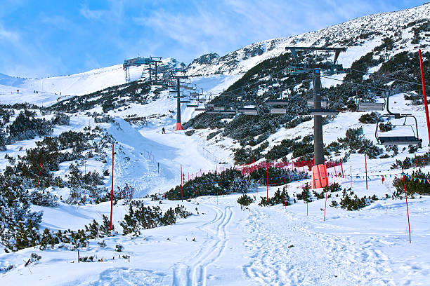 istock Kasprowy Wierch chairlift in winter 471495105