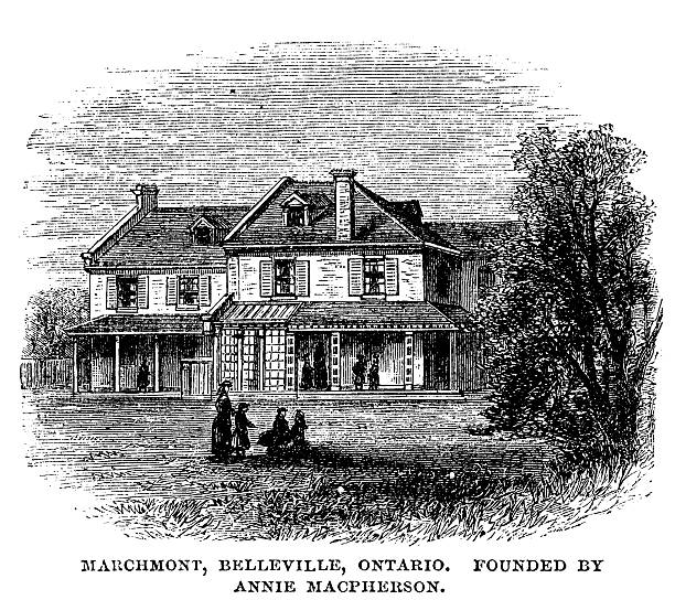 istock Marchmont, Belville, Ontario, Canada from 1880 journal 471496317