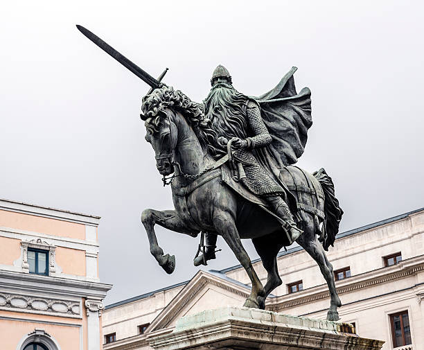 statue of El Cid in Burgos, Spain