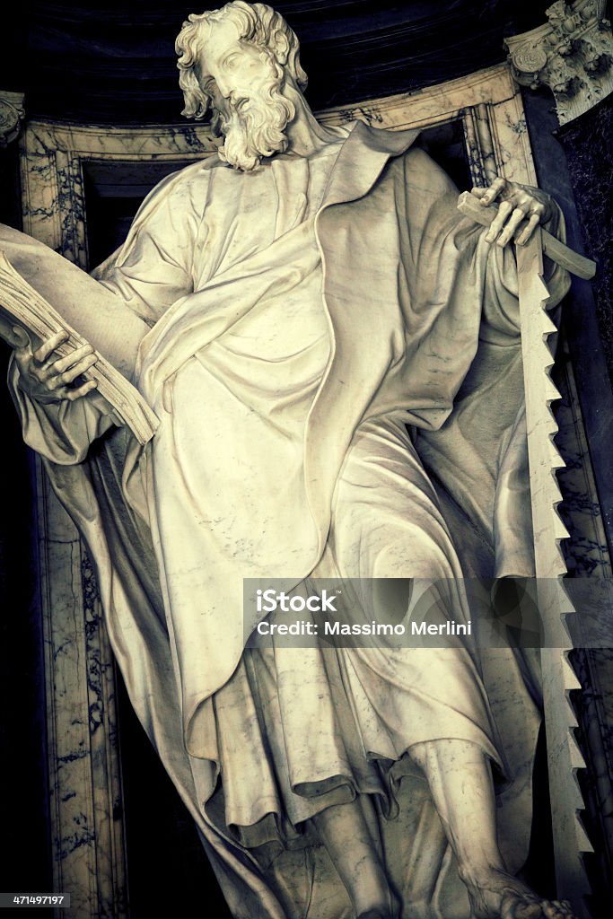 Saint Simon Apostoł - Zbiór zdjęć royalty-free (Apostoł - wyznawca)