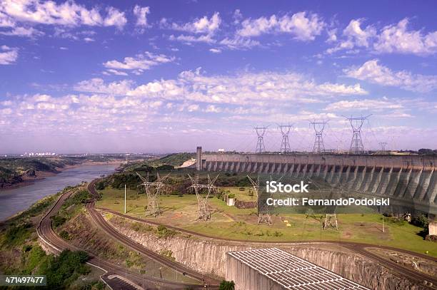 Itaipu Dam Stock Photo - Download Image Now - Brazil, Dam, Hydroelectric Power