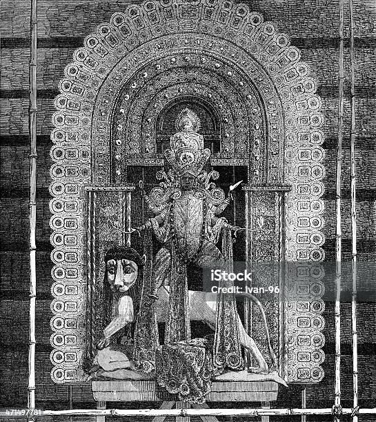 Kali Stock Vektor Art und mehr Bilder von Tempel - Tempel, Hinduismus, Indien