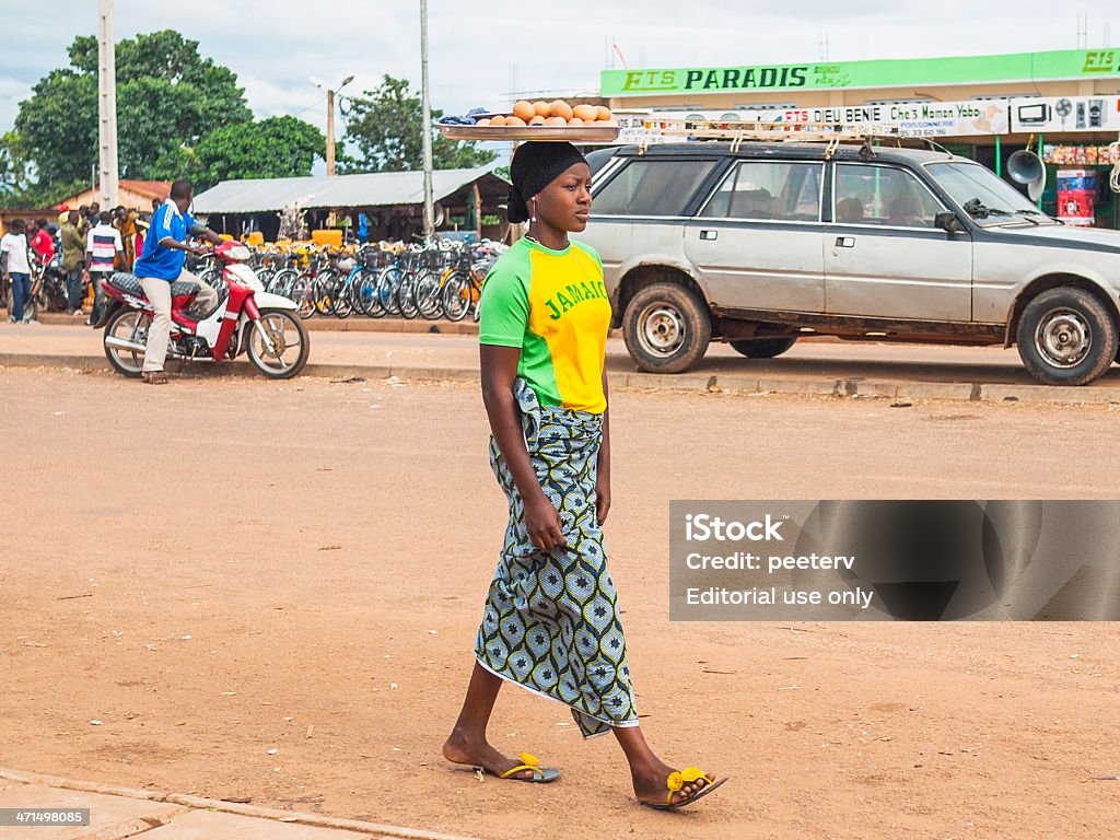 Leben in afrikanische Stadt. - Lizenzfrei Afrika Stock-Foto