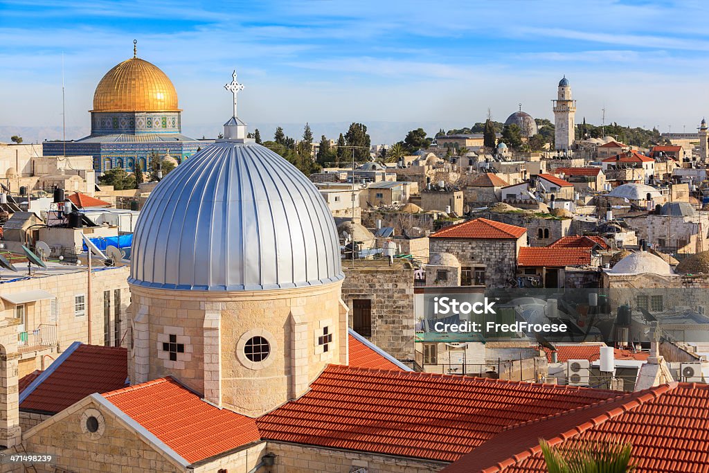 Casco antiguo de la ciudad, Jerusalén, Israel - Foto de stock de Jerusalén libre de derechos