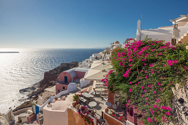 istock Greece Oia Village View Santorini Island 471498443